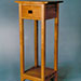 Side Table in English Oak and Cherry