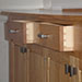 Sideboard in Dartmoor Oak - detail